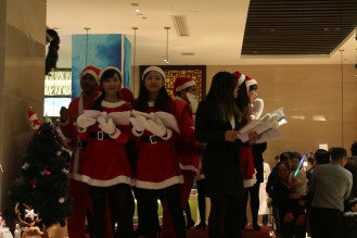 Training the Choir for Christmas Songs